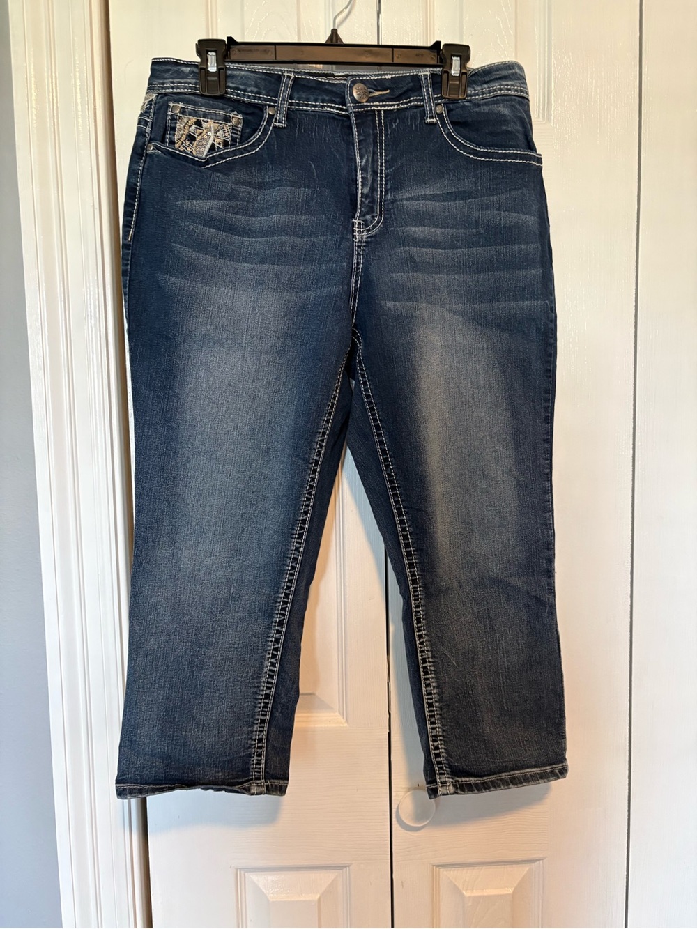 Cato Premium Dark Blue Women's Jean Capris